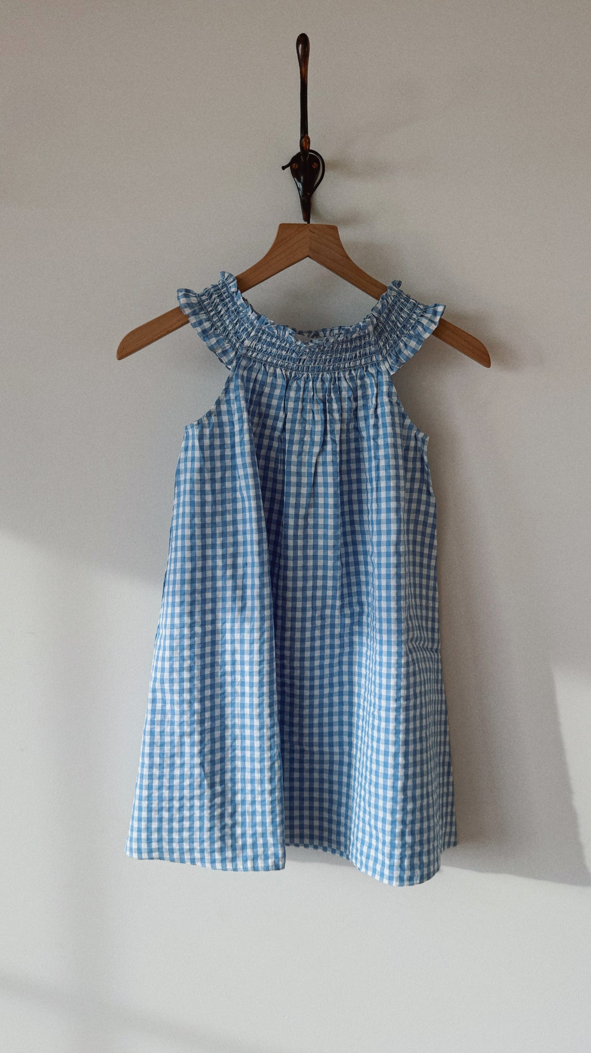 Marlow Dress, <i>blue baby gingham</i>